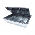 Floor Box 3 or 4 Compartment 76mm Deep
