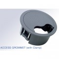 Floor Access Grommet 127mm Diameter In Grey