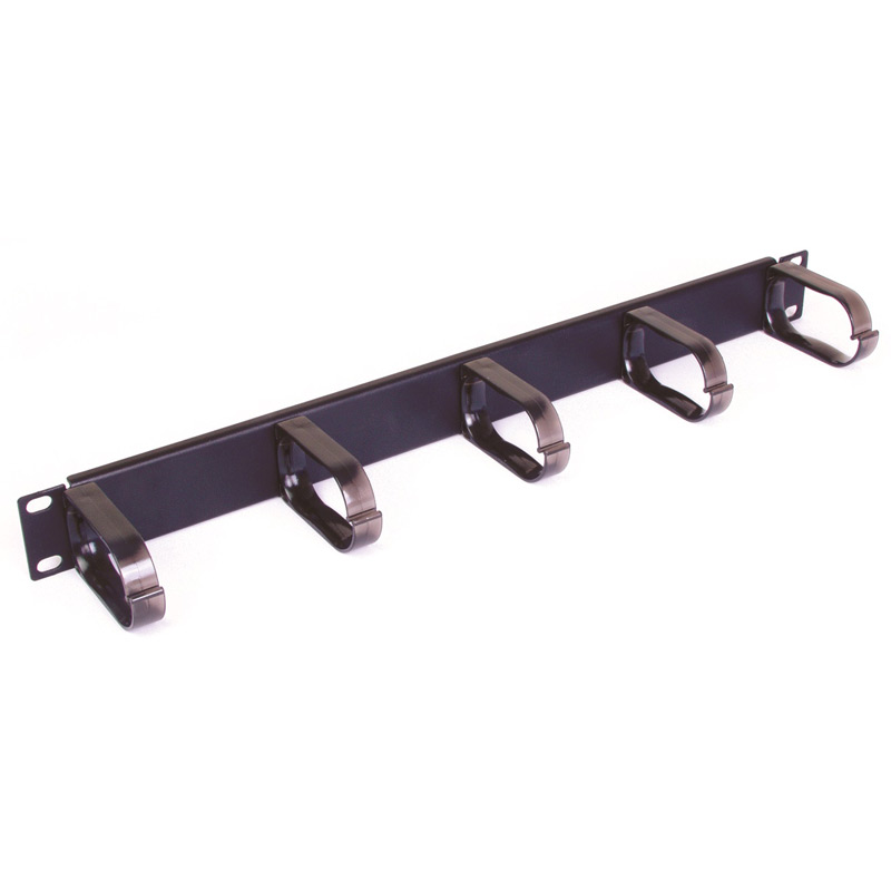 1U 19" Cable Manager - 5 Rings Vertical
