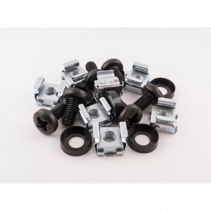 Cage Nut Set - M6 Fixings - Bag of 20