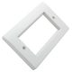 Excel Office Double Gang White Faceplate