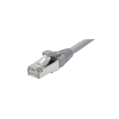 Excel Cat6a Screened F-FTP Patch Lead 2m Grey