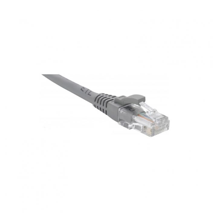 Excel Cat6a Unscreened U-UTP Patch Lead 1m Grey
