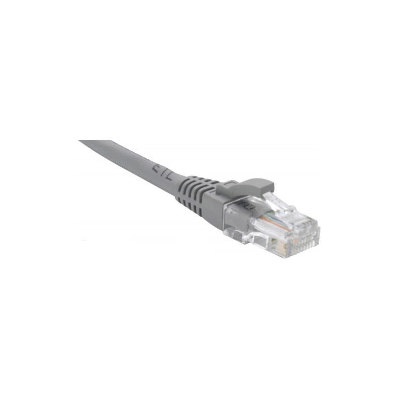 Excel Cat6a Unscreened U-UTP Patch Lead 3m Grey