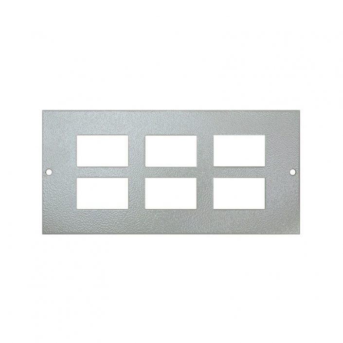1 To 3 Compartment Plate – 6x LJ6C Cut Outs