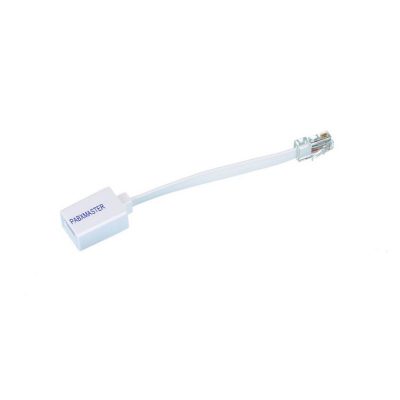 RJ45 To PABX Master Leaded Line Adaptor White