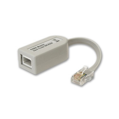 RJ45 To PABX Master Leaded Line Adaptor Grey