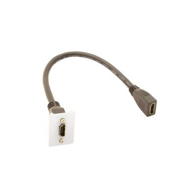 HDMI Module – White LJ6C Size with 300mm Launch Lead