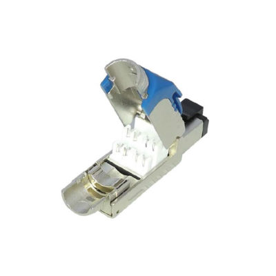 RJ45 STP Field Termination Plug For Category 8 Cable