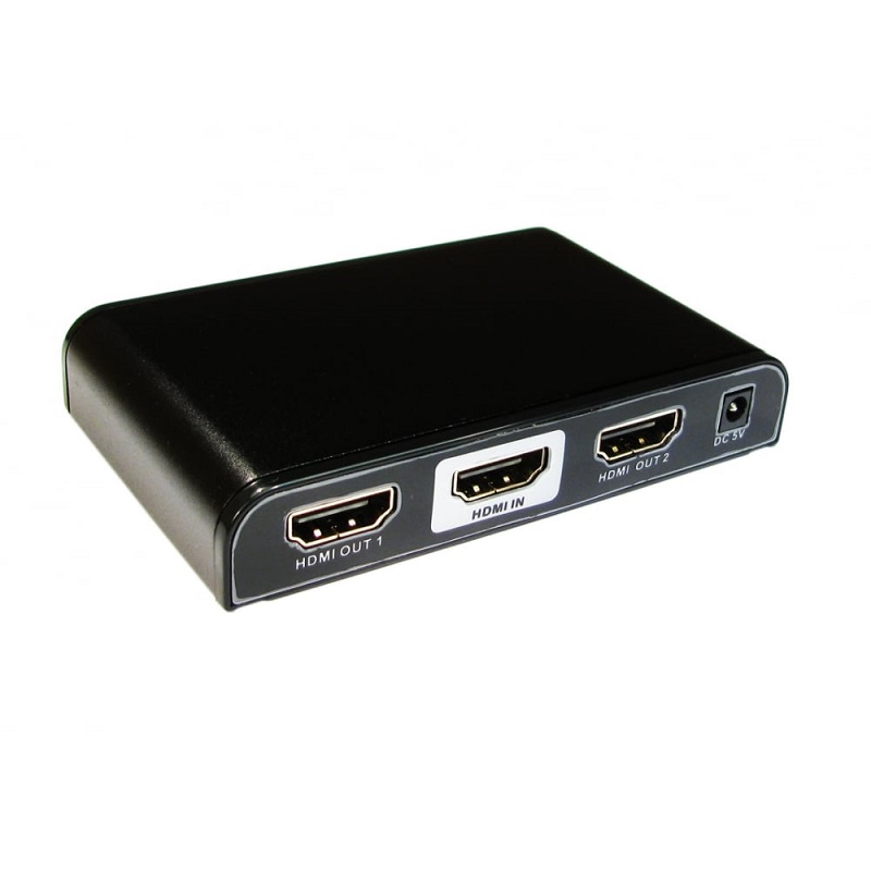 Akkumulering lavendel æg NEWlink 2 Port HDMI Splitter - 4K - Bownet CMS - Connecting Networks